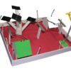 POWER WITH SOLAR TREE AND WIND MILL WORKING MODEL