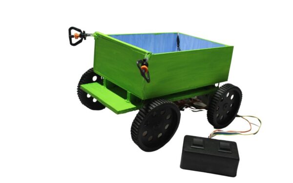 Pesticide Sprayer Robot working model