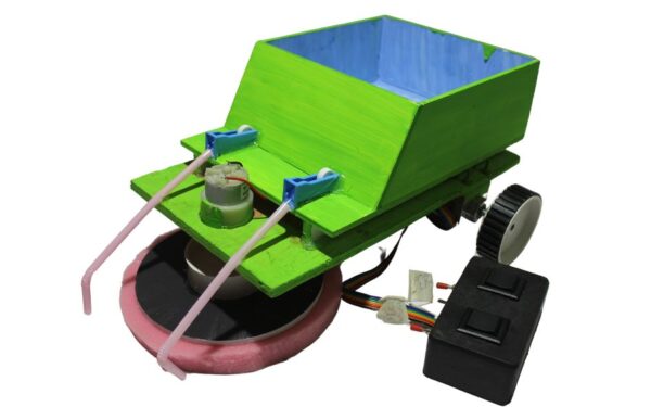 Floor Cleaning & Drying Robot working model