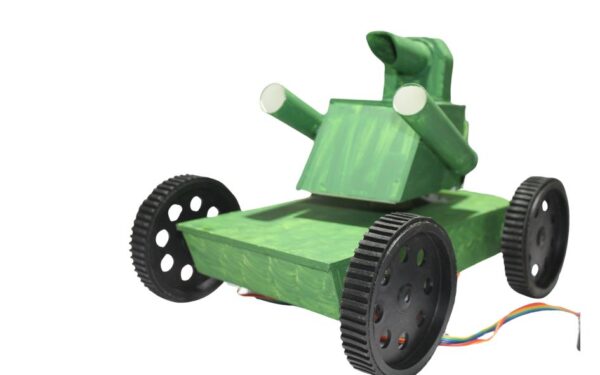 Military Robot working model