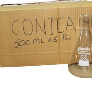 CONICAL FLASK - 500 ml - 6pcs