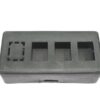 DPDT ROCKER SWITCH BOX - 3 SWITCH