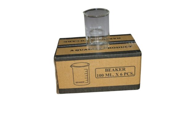 GLASS BEAKER - 100 ml(6pcs)