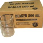 GLASS BEAKER - 500 ml (6pcs)