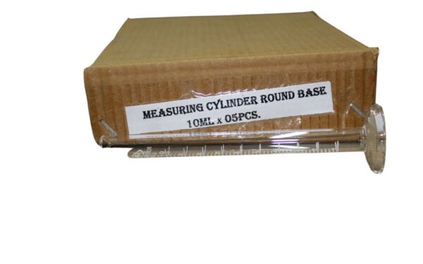 MEASURING CYLINDER ROUND BASE - 10 ml