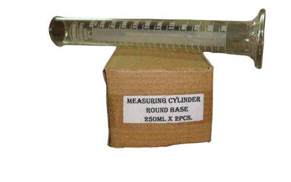 MEASURING CYLINDER ROUND BASE - 250 ml