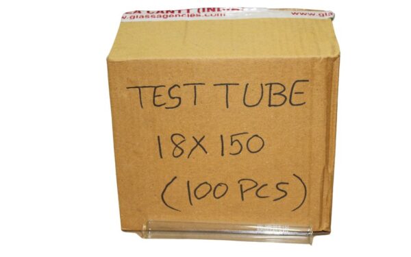 GLASS TEST TUBE - BOILING - 50pcs