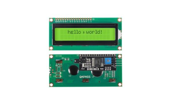 16x2 LCD Display With I2C