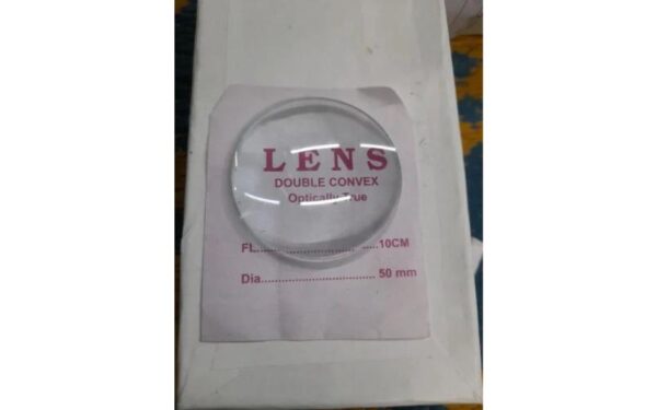 Double Convex Lens (FL-20cm)(Dia-50mm)