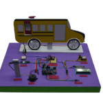 GSM-GPS Enabled Fire Detection & Alert System for Vehicles