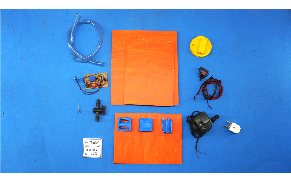 Hydro Safe: Automated Fire Detection and Water Flush Solution