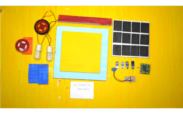 Sun tracker for solar panels (4 axis) 1 sun tracker for solar panels (4 axis) Semi Design