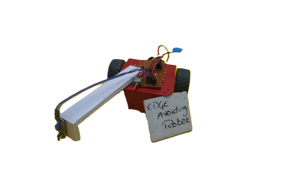 Anti-Fall Edge Detection Robot