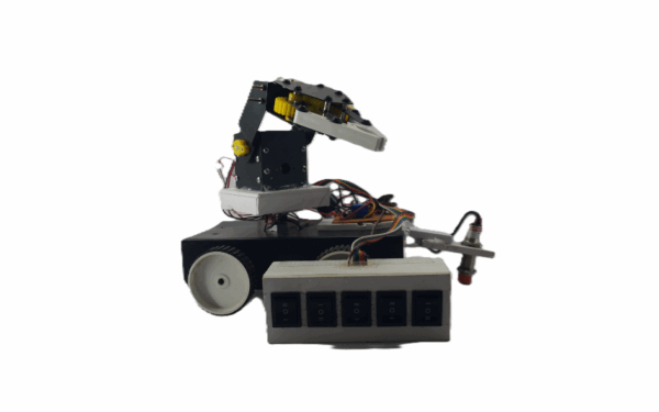 Explosive Disposal Robot with Robotic Arm 1 Explosive Disposal Robot with Robotic Arm