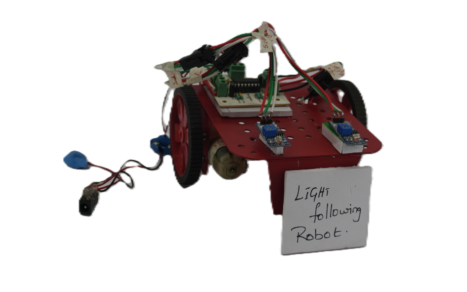 Phototropic Light-Seeking Robot