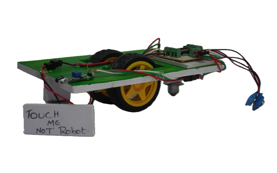 Touch-Sensitive Reactive Robot
